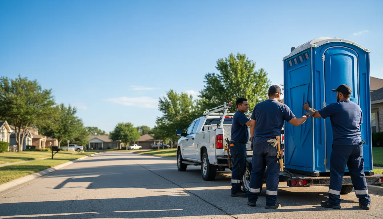 Portable Toilet Rental in Gordonville, TX near me